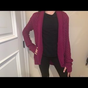 Knit Cardigan Wrap